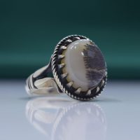 انگشتر شجر مردانه نقره کد{10953}