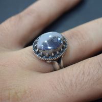 انگشتر شجر مردانه نقره کد{10953}