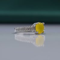 انگشتر شرف الشمس زنانه نقره