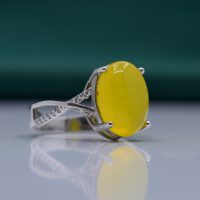 انگشتر شرف الشمس زنانه نقره کد{101005}