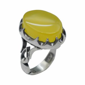 انگشتر شرف الشمس مردانه نقره