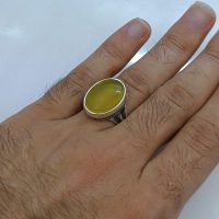 انگشتر شرف الشمس مردانه نقره