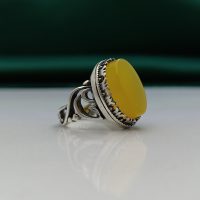 انگشتر شرف الشمس مردانه نقره طرح یاحسین