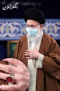 انگشتر عقیق حضرت خامنه ای