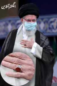 انگشتر عقیق یمنی آقای خامنه ای