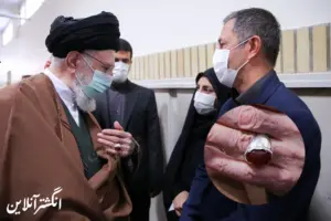 انگشتر فیلی آقای خامنه ای