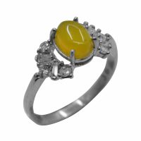 انگشترشرف الشمس زنانه نقره کد{10961}