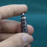 لوله حرز امام جواد علیه‌السلام نقره روس کد{10995}