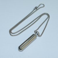 محفظه حرز امام جواد علیه السلام استیل + زنجیر استیل طرح ویتالی کد{101040}